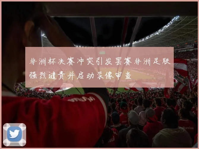 非洲杯决赛冲突引发罢赛非洲足联强烈谴责并启动录像审查